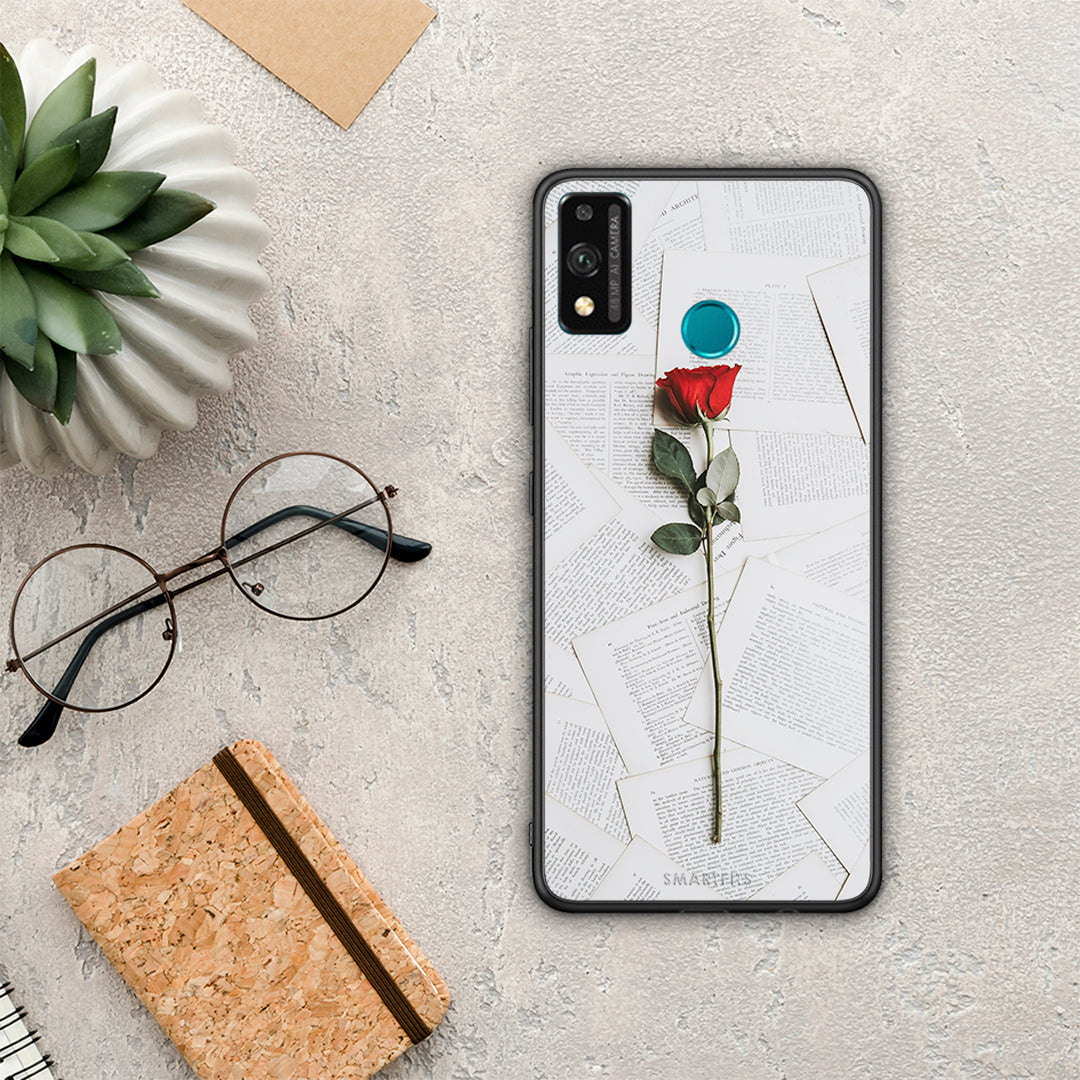 Red Rose - Honor 9x Lite case