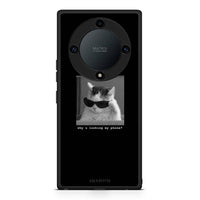 Thumbnail for Θήκη Honor Magic5 Lite 5G / X40 / X9a Meme Cat από τη Smartfits με σχέδιο στο πίσω μέρος και μαύρο περίβλημα | Honor Magic5 Lite 5G / X40 / X9a Meme Cat Case with Colorful Back and Black Bezels