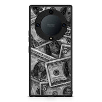 Thumbnail for Θήκη Honor Magic5 Lite 5G / X40 / X9a Money Dollars από τη Smartfits με σχέδιο στο πίσω μέρος και μαύρο περίβλημα | Honor Magic5 Lite 5G / X40 / X9a Money Dollars Case with Colorful Back and Black Bezels