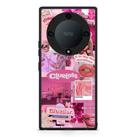 Thumbnail for Θήκη Honor Magic5 Lite 5G / X40 / X9a Pink Love από τη Smartfits με σχέδιο στο πίσω μέρος και μαύρο περίβλημα | Honor Magic5 Lite 5G / X40 / X9a Pink Love Case with Colorful Back and Black Bezels