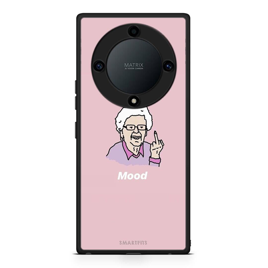 Θήκη Honor Magic5 Lite 5G / X40 / X9a PopArt Mood από τη Smartfits με σχέδιο στο πίσω μέρος και μαύρο περίβλημα | Honor Magic5 Lite 5G / X40 / X9a PopArt Mood Case with Colorful Back and Black Bezels