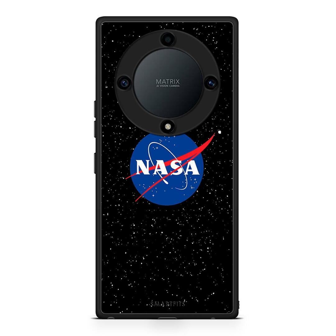 Θήκη Honor Magic5 Lite 5G / X40 / X9a PopArt NASA από τη Smartfits με σχέδιο στο πίσω μέρος και μαύρο περίβλημα | Honor Magic5 Lite 5G / X40 / X9a PopArt NASA Case with Colorful Back and Black Bezels