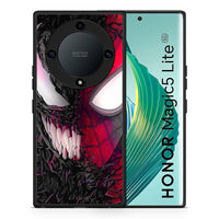 Thumbnail for Θήκη Honor Magic5 Lite 5G / X40 / X9a PopArt SpiderVenom από τη Smartfits με σχέδιο στο πίσω μέρος και μαύρο περίβλημα | Honor Magic5 Lite 5G / X40 / X9a PopArt SpiderVenom Case with Colorful Back and Black Bezels