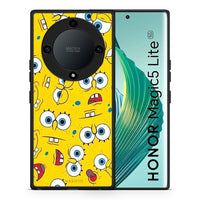Thumbnail for Θήκη Honor Magic5 Lite 5G / X40 / X9a PopArt Sponge από τη Smartfits με σχέδιο στο πίσω μέρος και μαύρο περίβλημα | Honor Magic5 Lite 5G / X40 / X9a PopArt Sponge Case with Colorful Back and Black Bezels