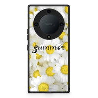 Thumbnail for Θήκη Honor Magic5 Lite 5G / X40 / X9a Summer Daisies από τη Smartfits με σχέδιο στο πίσω μέρος και μαύρο περίβλημα | Honor Magic5 Lite 5G / X40 / X9a Summer Daisies Case with Colorful Back and Black Bezels