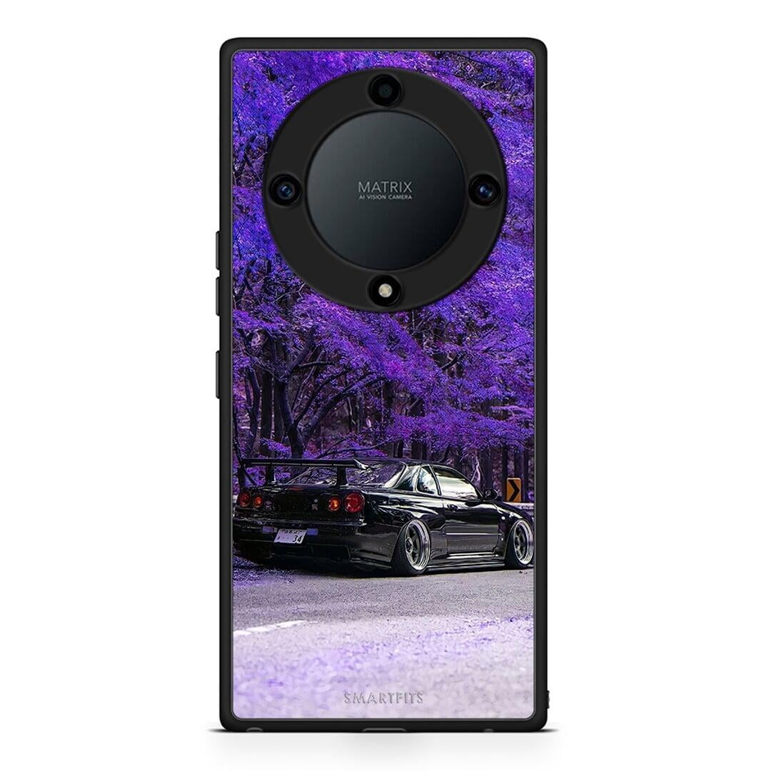 Θήκη Honor Magic5 Lite 5G / X9a Super Car από τη Smartfits με σχέδιο στο πίσω μέρος και μαύρο περίβλημα | Honor Magic5 Lite 5G / X9a Super Car Case with Colorful Back and Black Bezels