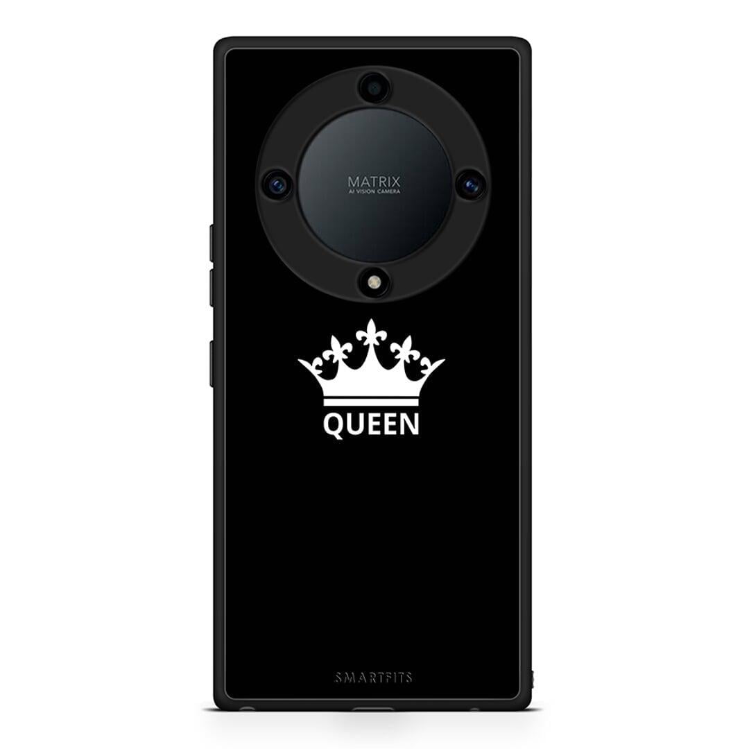 Θήκη Honor Magic5 Lite 5G / X9a Valentine Queen από τη Smartfits με σχέδιο στο πίσω μέρος και μαύρο περίβλημα | Honor Magic5 Lite 5G / X9a Valentine Queen Case with Colorful Back and Black Bezels