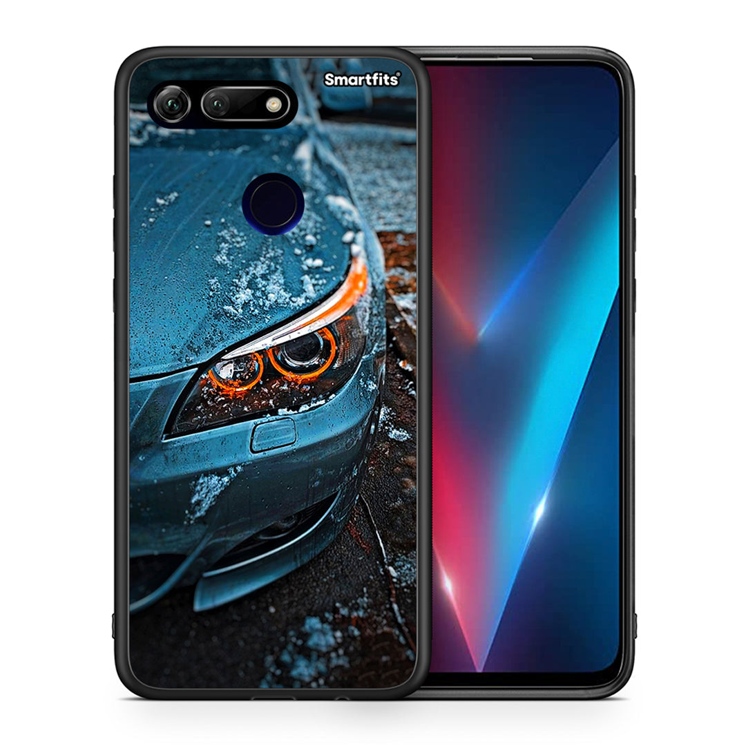 Θήκη Honor View 20 Bmw E60 από τη Smartfits με σχέδιο στο πίσω μέρος και μαύρο περίβλημα | Honor View 20 Bmw E60 case with colorful back and black bezels