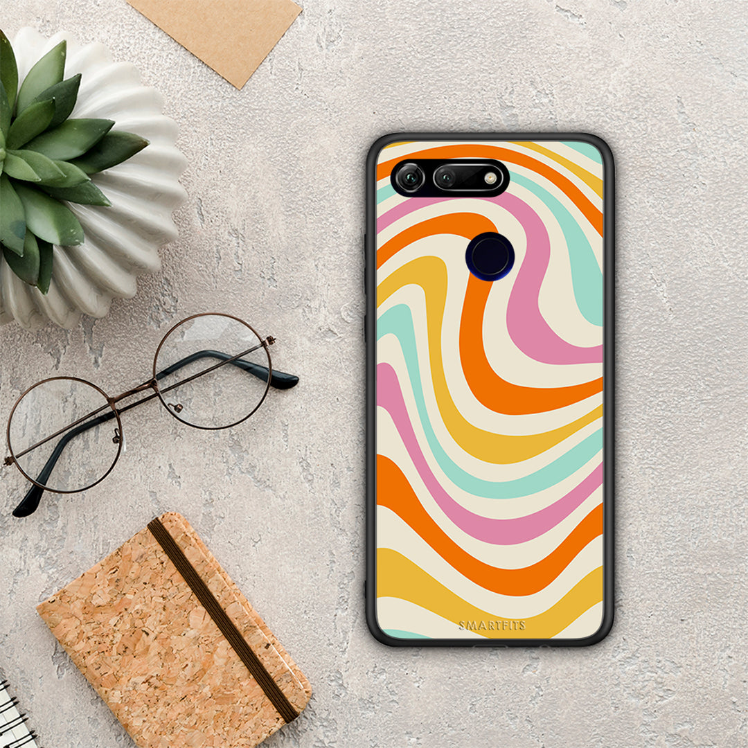 Colorful Waves - Honor View 20 case