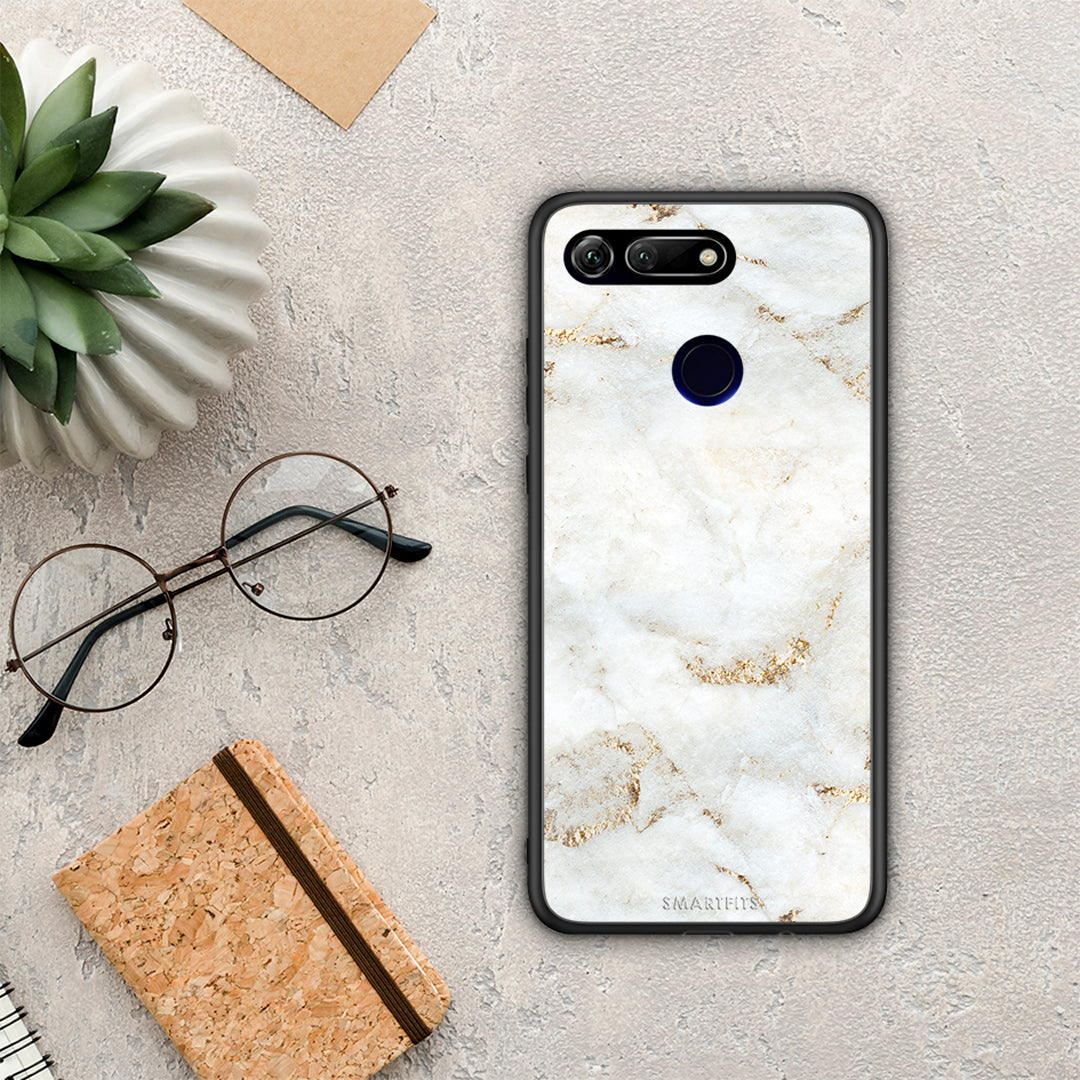 White Gold Marble - Honor View 20 case