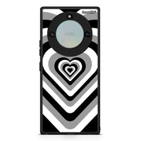 Thumbnail for Honor X40 Black Hearts θήκη από τη Smartfits με σχέδιο στο πίσω μέρος και μαύρο περίβλημα | Smartphone case with colorful back and black bezels by Smartfits