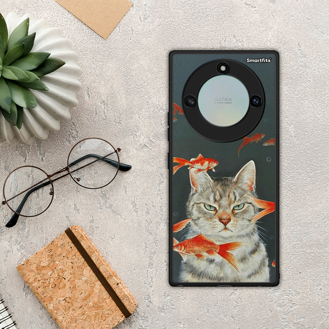 Cat Goldfish - Honor X40 case