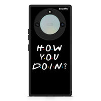 Thumbnail for Honor X40 How You Doin θήκη από τη Smartfits με σχέδιο στο πίσω μέρος και μαύρο περίβλημα | Smartphone case with colorful back and black bezels by Smartfits