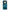 Honor X40 Marble Blue θήκη από τη Smartfits με σχέδιο στο πίσω μέρος και μαύρο περίβλημα | Smartphone case with colorful back and black bezels by Smartfits