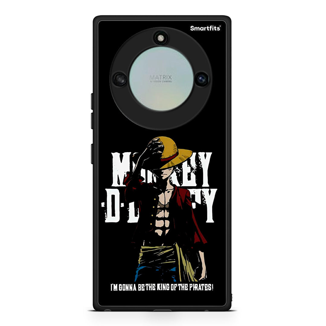 Honor X40 Pirate King θήκη από τη Smartfits με σχέδιο στο πίσω μέρος και μαύρο περίβλημα | Smartphone case with colorful back and black bezels by Smartfits