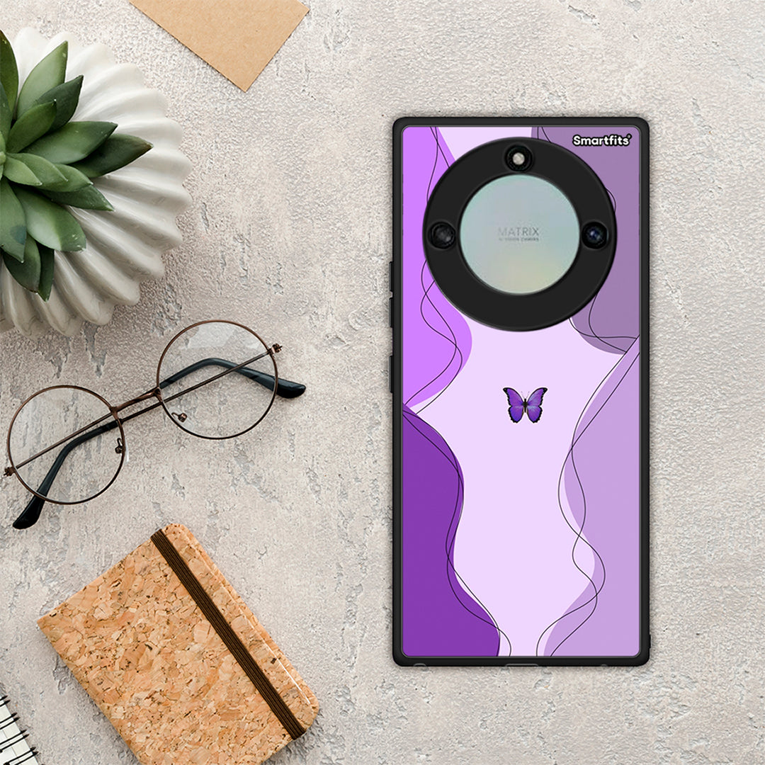 Purple Mariposa - Honor X40 case