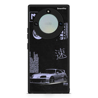 Thumbnail for Honor X40 Tokyo Drift Θήκη Αγίου Βαλεντίνου από τη Smartfits με σχέδιο στο πίσω μέρος και μαύρο περίβλημα | Smartphone case with colorful back and black bezels by Smartfits