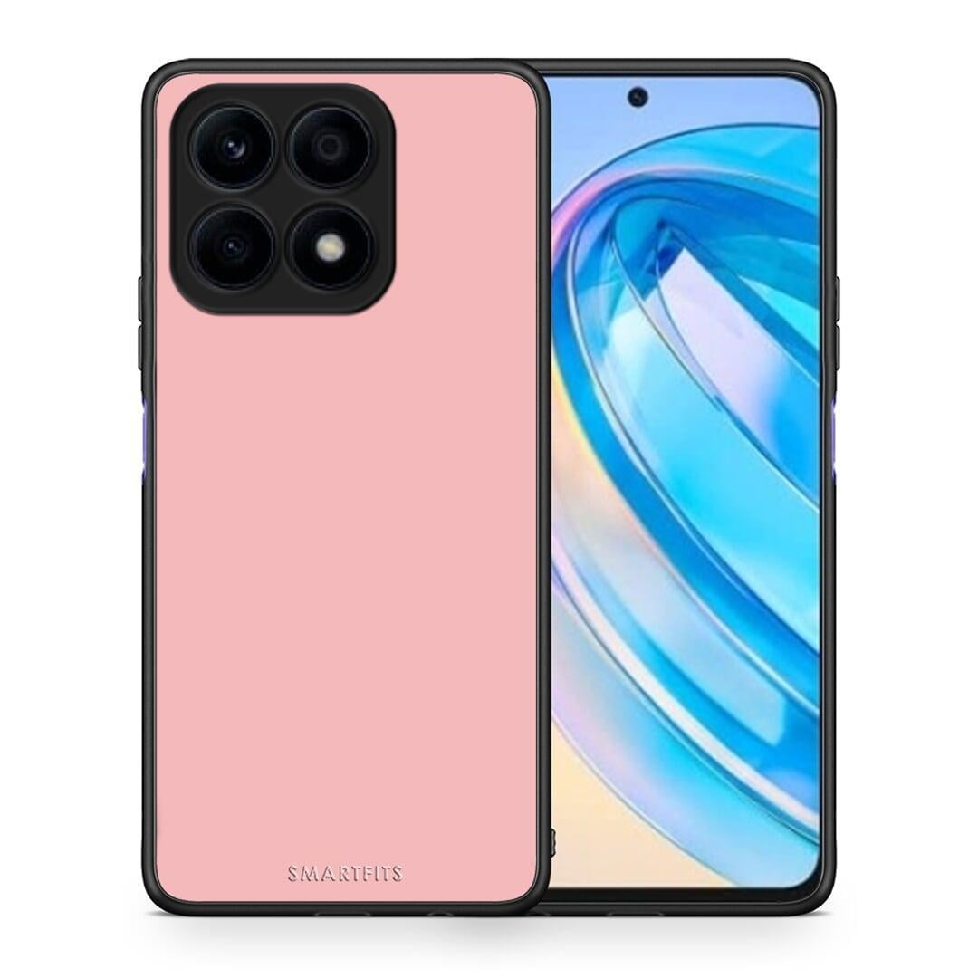 Θήκη Honor X8a Color Nude από τη Smartfits με σχέδιο στο πίσω μέρος και μαύρο περίβλημα | Honor X8a Color Nude Case with Colorful Back and Black Bezels