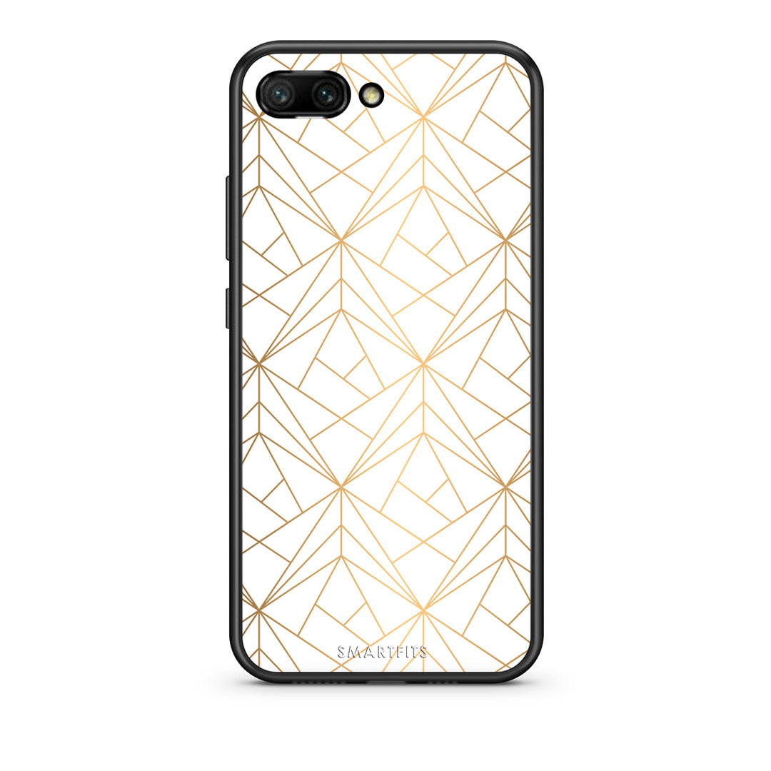 Geometric Luxury White - Honor 10 case