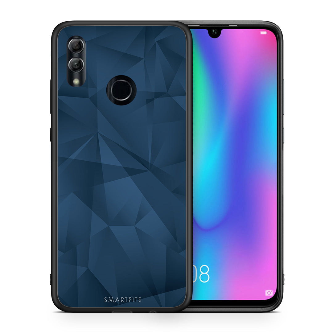 Geometric Blue Abstract - Honor 8x case