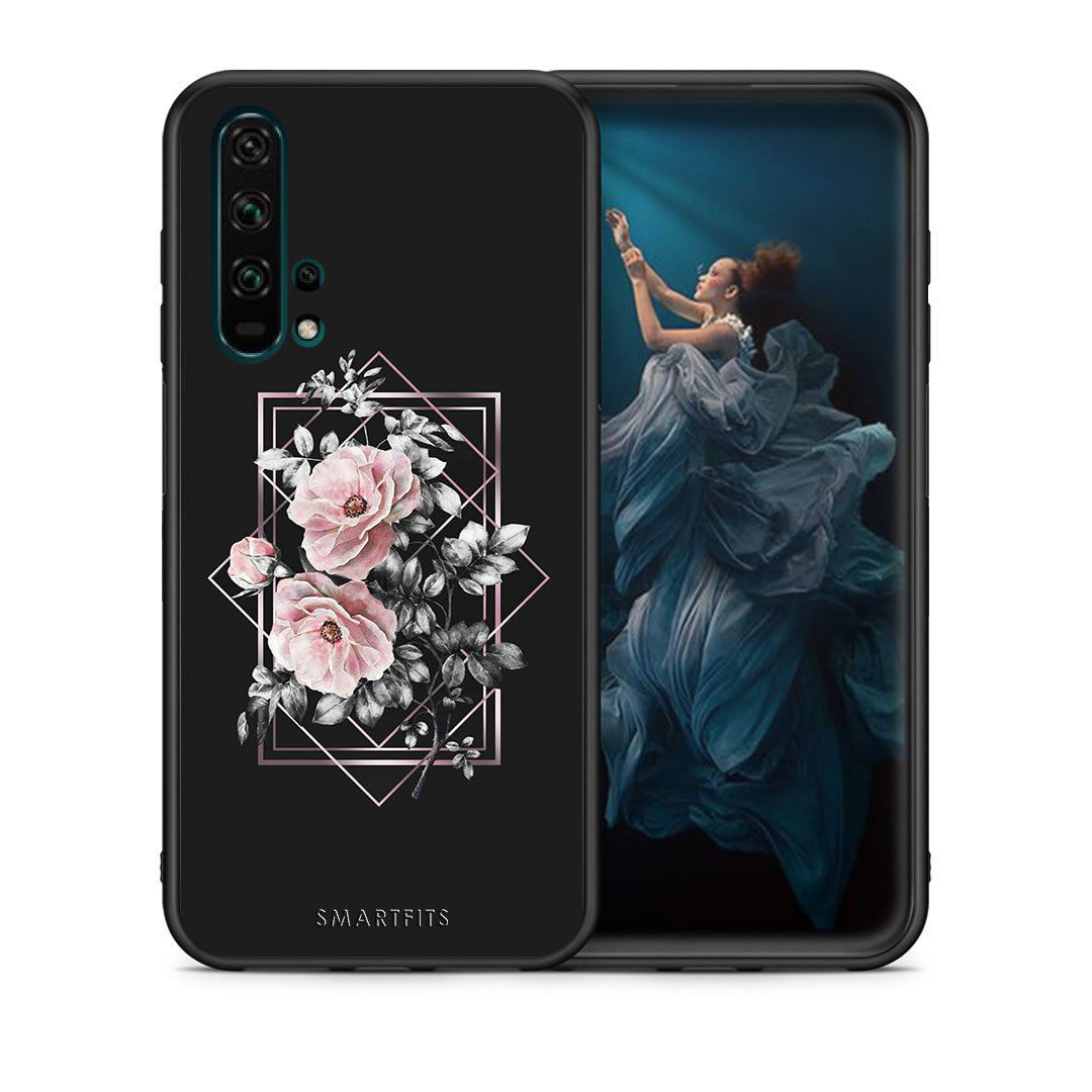 Flower Frame - Honor 20 Pro case