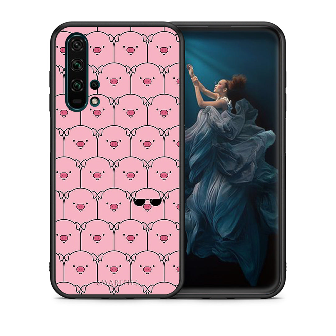 Pig Glasses - Honor 20 Pro case