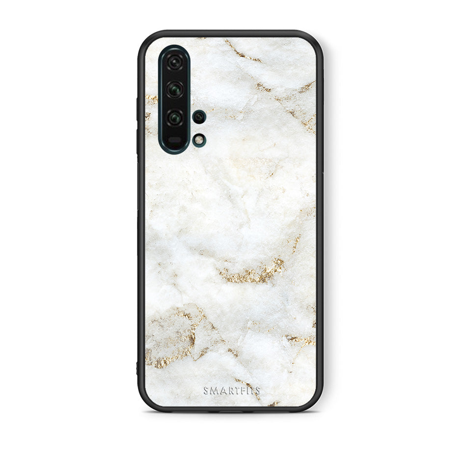 White Gold Marble - Honor 20 Pro case