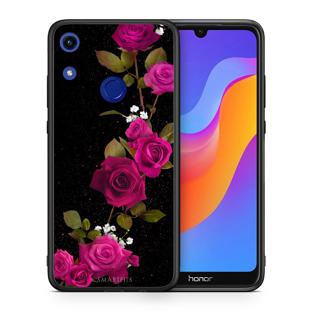 Flower Red Roses - Honor 8A case