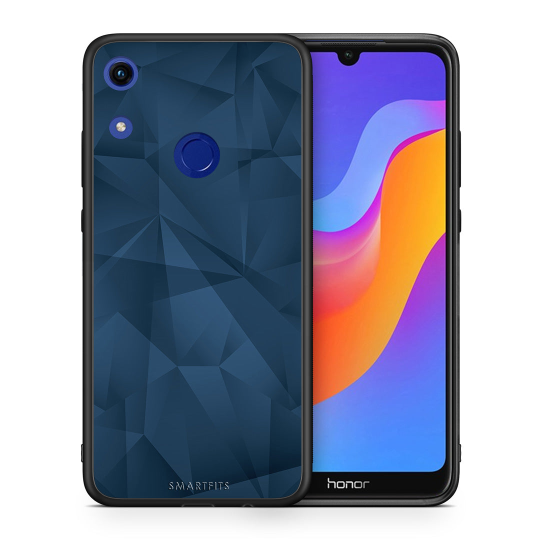 Geometric Blue Abstract - Honor 8A case