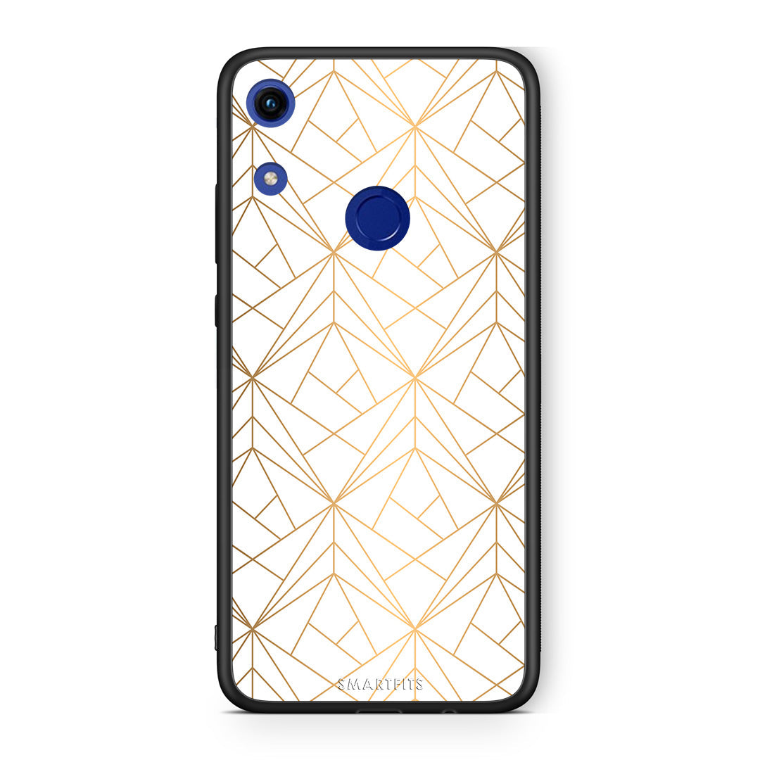 Geometric Luxury White - Honor 8a Case