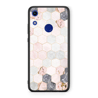 Thumbnail for Marble Hexagon Pink - Honor 8A case