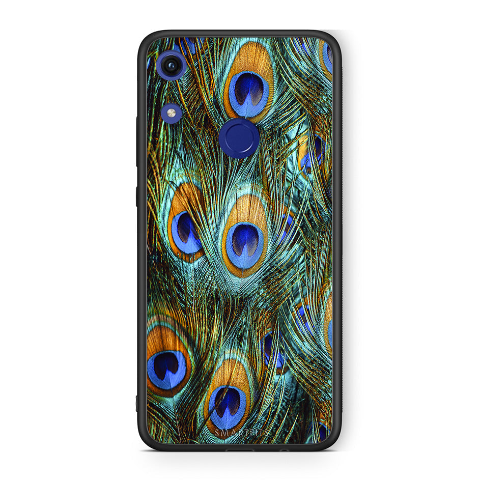 Real Peacock Feathers - Honor 8a case