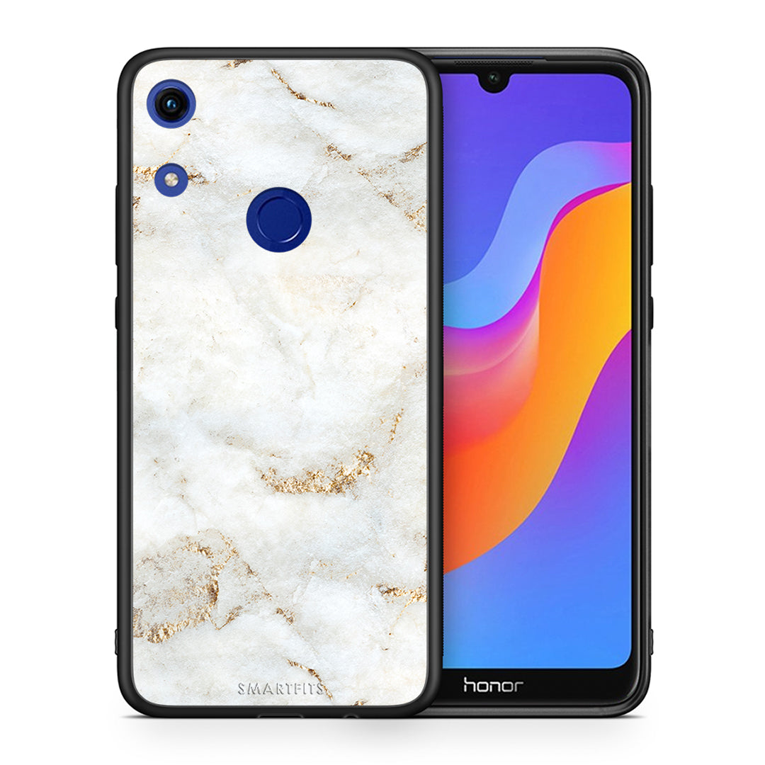 White Gold Marble - Honor 8A case