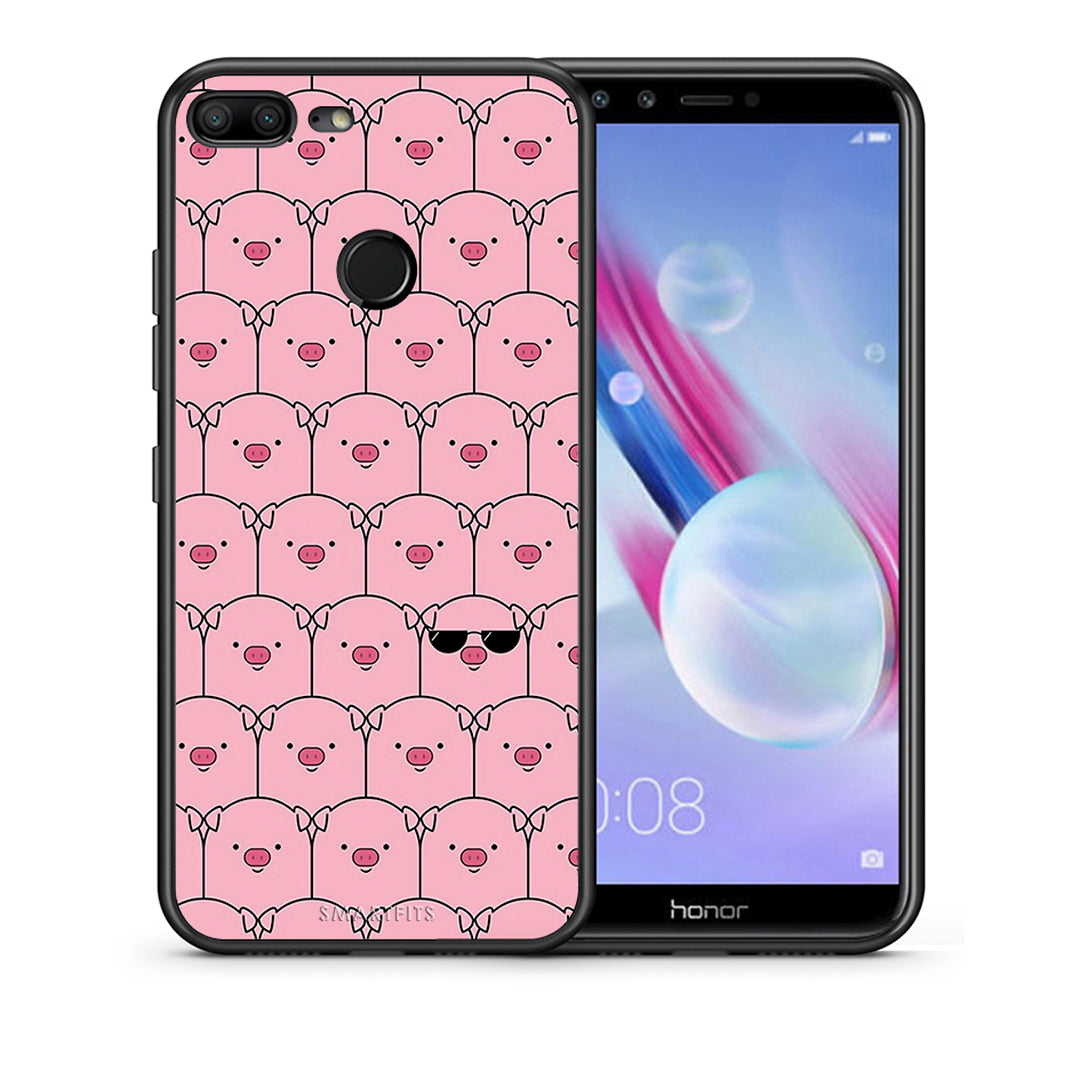 Pig Glasses - Honor 9 Lite case