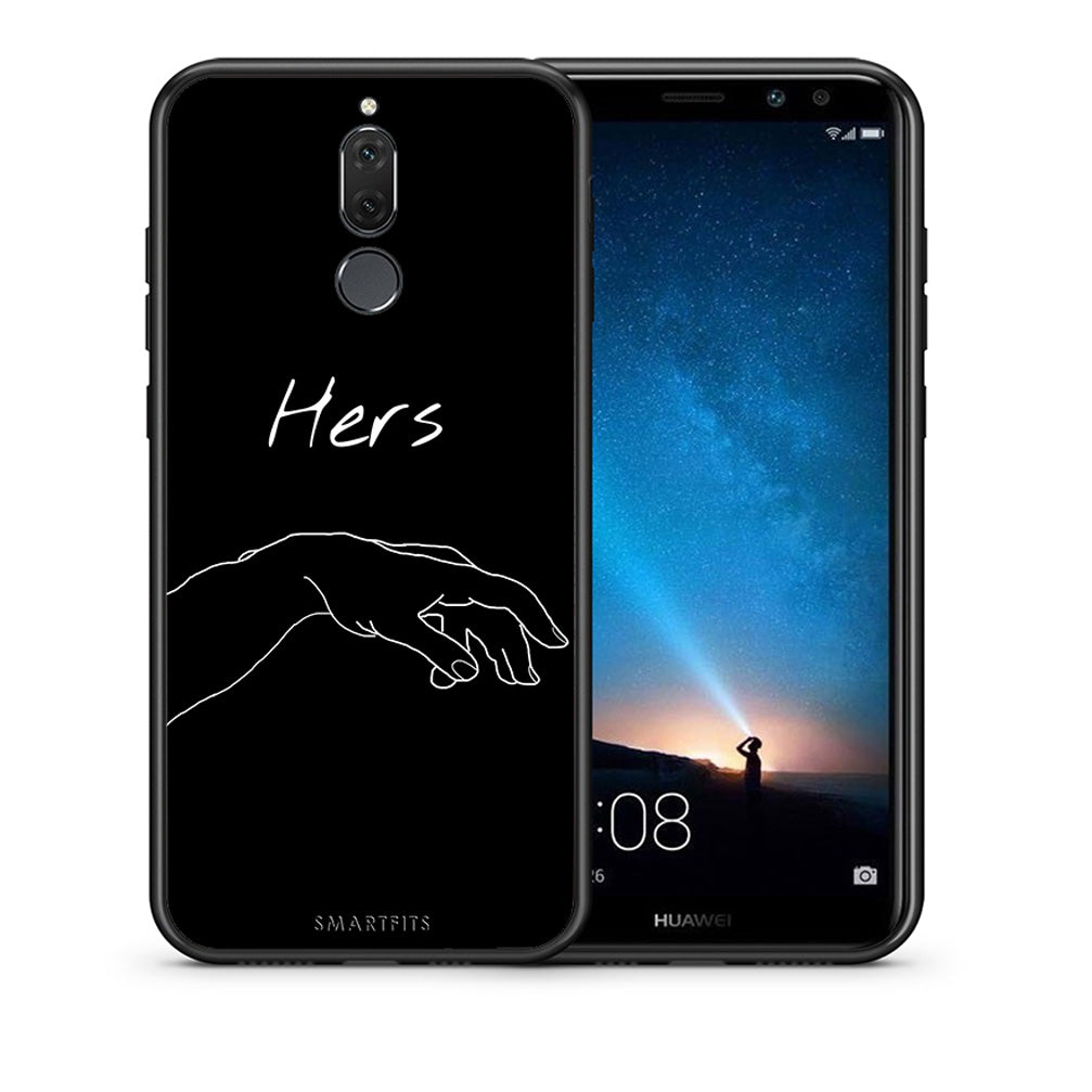 Θήκη Αγίου Βαλεντίνου Huawei Mate 10 Lite Aeshetic Love 1 από τη Smartfits με σχέδιο στο πίσω μέρος και μαύρο περίβλημα | Huawei Mate 10 Lite Aeshetic Love 1 case with colorful back and black bezels