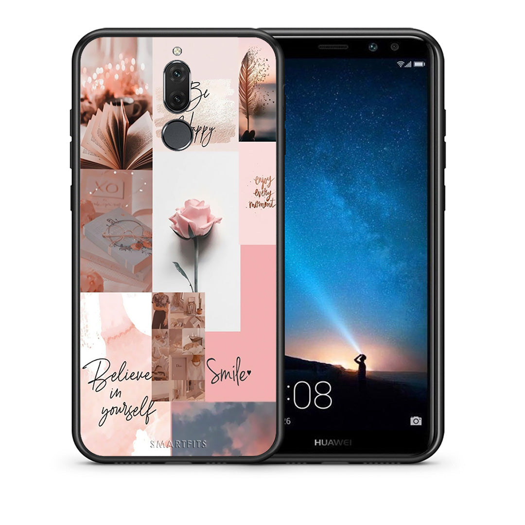 Θήκη Huawei Mate 10 Lite Aesthetic Collage από τη Smartfits με σχέδιο στο πίσω μέρος και μαύρο περίβλημα | Huawei Mate 10 Lite Aesthetic Collage case with colorful back and black bezels