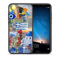 Thumbnail for Θήκη Huawei Mate 10 Lite All Greek από τη Smartfits με σχέδιο στο πίσω μέρος και μαύρο περίβλημα | Huawei Mate 10 Lite All Greek case with colorful back and black bezels