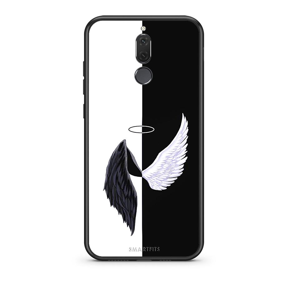 huawei mate 10 lite Angels Demons θήκη από τη Smartfits με σχέδιο στο πίσω μέρος και μαύρο περίβλημα | Smartphone case with colorful back and black bezels by Smartfits