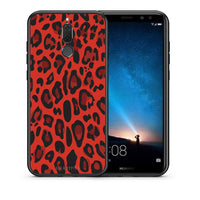 Thumbnail for Θήκη Huawei Mate 10 Lite Red Leopard Animal από τη Smartfits με σχέδιο στο πίσω μέρος και μαύρο περίβλημα | Huawei Mate 10 Lite Red Leopard Animal case with colorful back and black bezels