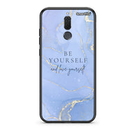 Thumbnail for huawei mate 10 lite Be Yourself θήκη από τη Smartfits με σχέδιο στο πίσω μέρος και μαύρο περίβλημα | Smartphone case with colorful back and black bezels by Smartfits