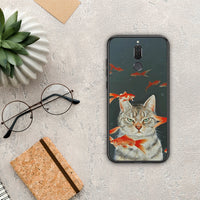 Thumbnail for Cat Goldfish - Huawei Mate 10 Lite case