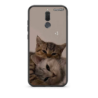 Thumbnail for huawei mate 10 lite Cats In Love Θήκη από τη Smartfits με σχέδιο στο πίσω μέρος και μαύρο περίβλημα | Smartphone case with colorful back and black bezels by Smartfits