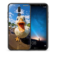 Thumbnail for Θήκη Huawei Mate 10 Lite Duck Face από τη Smartfits με σχέδιο στο πίσω μέρος και μαύρο περίβλημα | Huawei Mate 10 Lite Duck Face case with colorful back and black bezels
