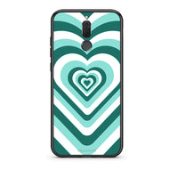 Thumbnail for huawei mate 10 lite Green Hearts θήκη από τη Smartfits με σχέδιο στο πίσω μέρος και μαύρο περίβλημα | Smartphone case with colorful back and black bezels by Smartfits
