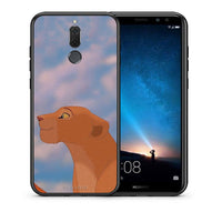 Thumbnail for Θήκη Αγίου Βαλεντίνου Huawei Mate 10 Lite Lion Love 2 από τη Smartfits με σχέδιο στο πίσω μέρος και μαύρο περίβλημα | Huawei Mate 10 Lite Lion Love 2 case with colorful back and black bezels