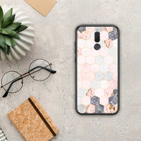 Thumbnail for Marble Hexagon Pink - Huawei Mate 10 Lite case