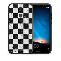 Thumbnail for Θήκη Huawei Mate 10 Lite Square Geometric Marble από τη Smartfits με σχέδιο στο πίσω μέρος και μαύρο περίβλημα | Huawei Mate 10 Lite Square Geometric Marble case with colorful back and black bezels