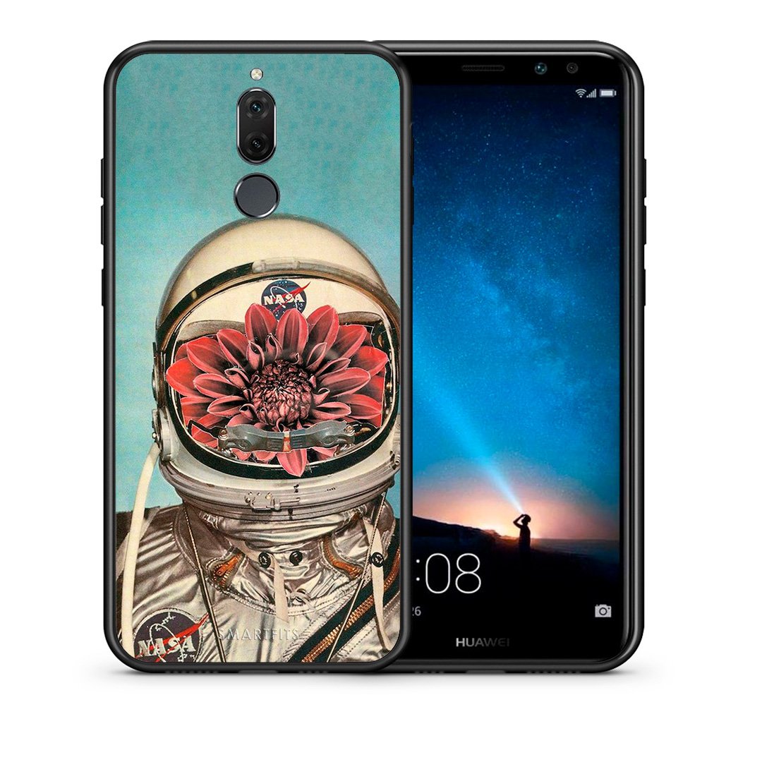 Θήκη Huawei Mate 10 Lite Nasa Bloom από τη Smartfits με σχέδιο στο πίσω μέρος και μαύρο περίβλημα | Huawei Mate 10 Lite Nasa Bloom case with colorful back and black bezels