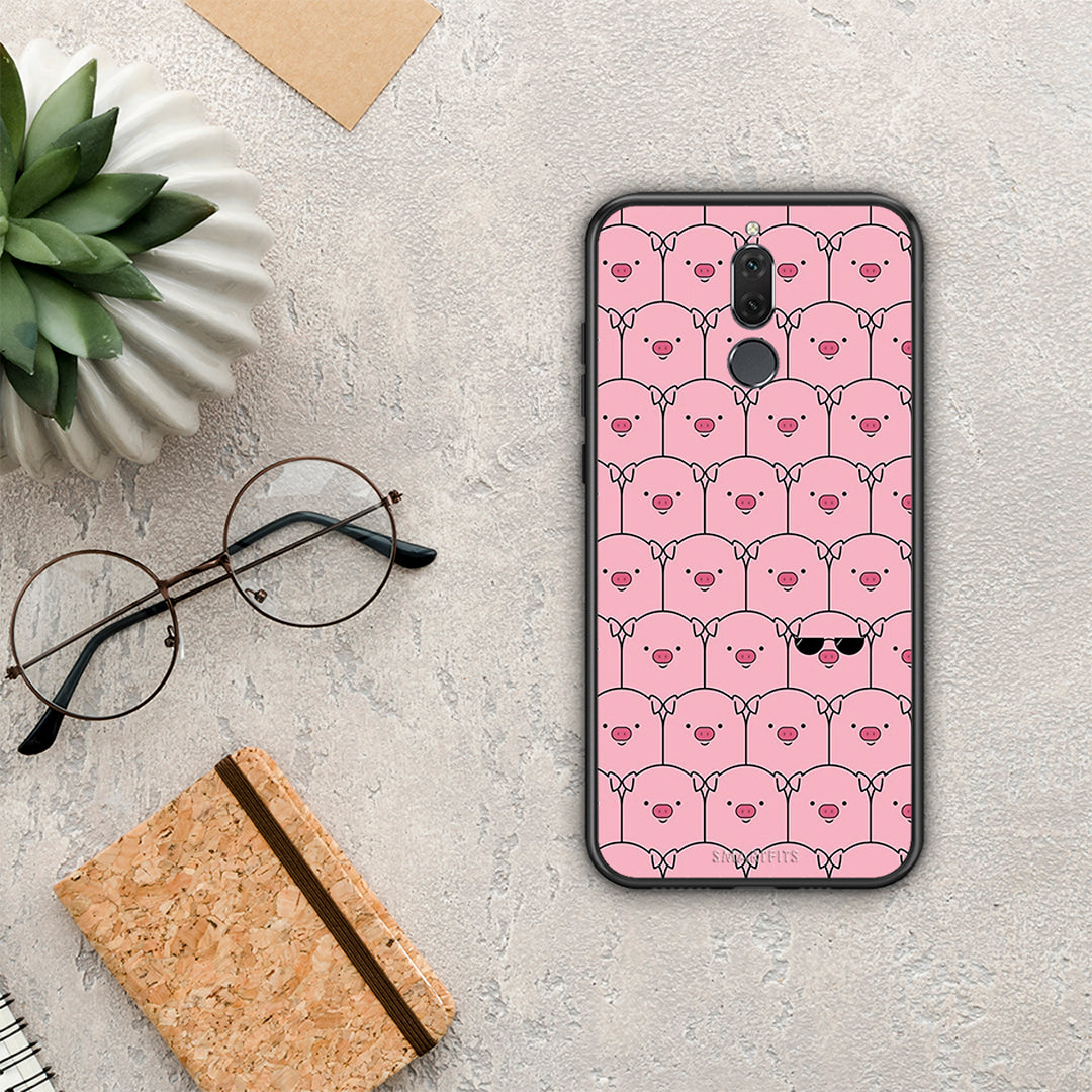 Pig Glasses - Huawei Mate 10 Lite case