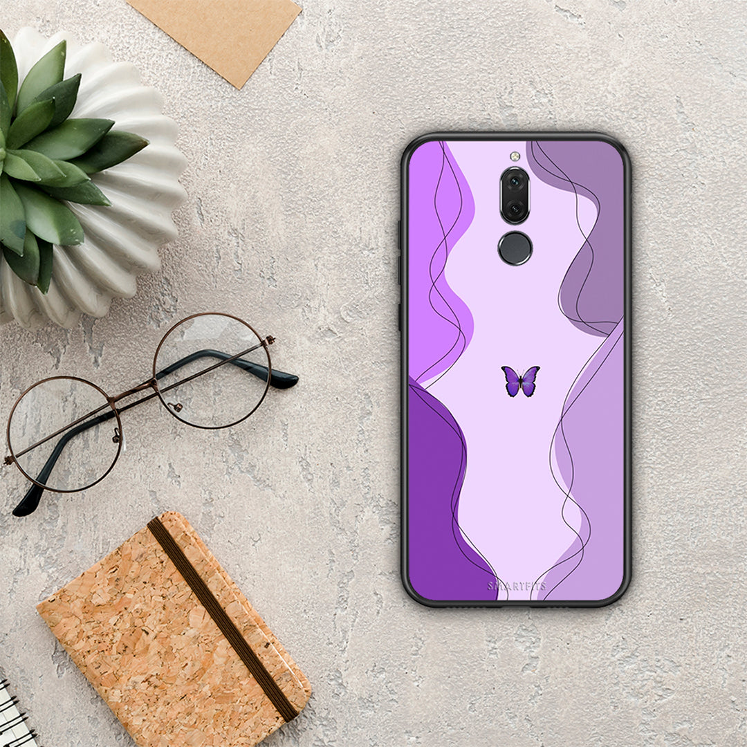 Purple Mariposa - Huawei Mate 10 Lite case